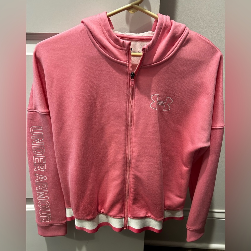 Under Armour hoodie, youth large